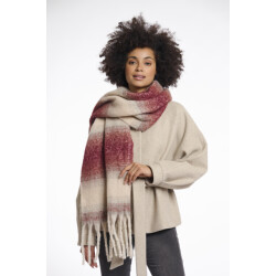 Rino & Pelle checked scarf erica.7002512 sugar plum birch