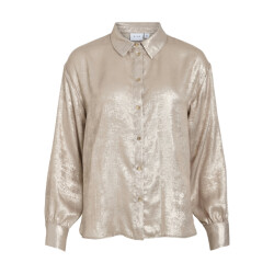 Vila vimetalla l/s shirt/r 141098 birch