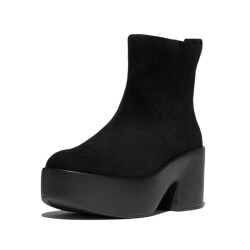 FitFlop Platfforms suede heeled ankle boots