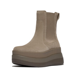 FitFlop F-mode stack suede chelsea boots