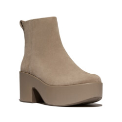 FitFlop Platfforms suede heeled ankle boots