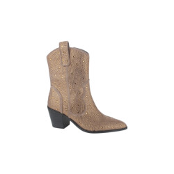 La Strada 2303493-2225 dk taupe dames enkellaarzen gekleed