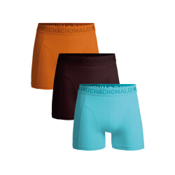 Muchachomalo Men 3-pack boxer shorts solid