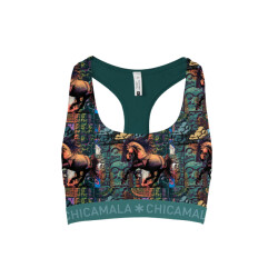 Muchachomalo Girls 1-pack racer back print