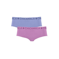 Muchachomalo Girls 2-pack hipster solid