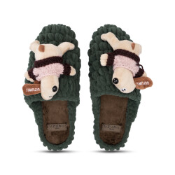 Uzurii Pantoffel cosy snoopy leger