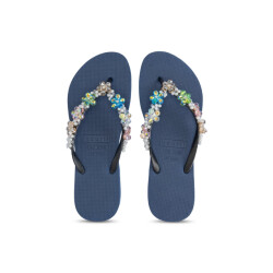 Uzurii Precious colorful bloom marineblauw