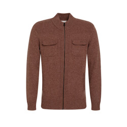Gabbiano Heren gebreid vest 425750 5701 clay