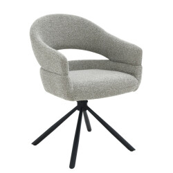 Livingfurn eetkamerstoel linn set van 2 62x58x85cm