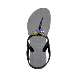 Uzurii Selena butterfly chrystal zilver