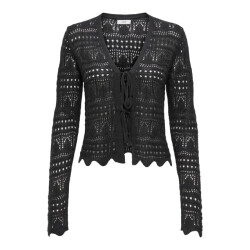 Jacqueline de Yong Sun lay l/s v-neck tie cardigan