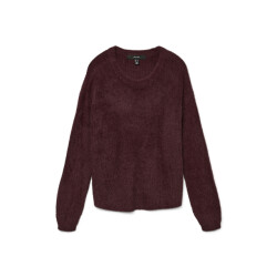Vero Moda vmpuff ls o-neck pullover boo 10310876 winetasting