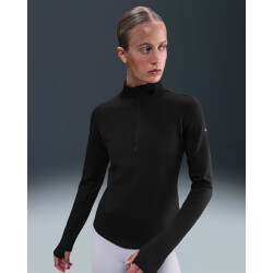 Nike One women's therma-fit 1/2-zip training t-shirt lange mouw dames -