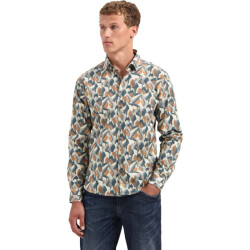 No Excess Shirt stretch allover printed night