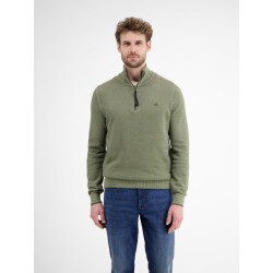 Lerros Heren trui 25854131 661 nordic olive