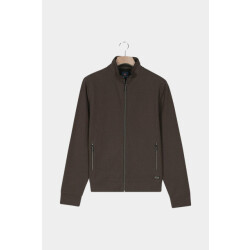 Baileys Vest sweat cardigan zip jacquard 522256/87