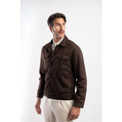 Blue Industry Het suède look overshirt |