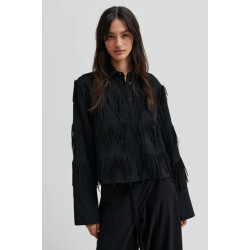 Second Female blouse lm dancing cropped shirt 8001 black
