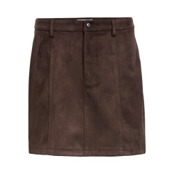 Object objallie hw short skirt 141 23047665 seal brown