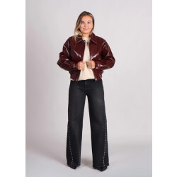 Homage to Denim Homage palazzo jeans h big studs