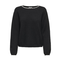 Jacqueline de Yong Jdyalva life ls embellish pullover knt -