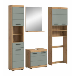 Furnilux Scout badkamercombinatie salie mdf tz artisan nb