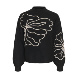 Jacqueline de Yong Jdyjella ls flower pullover knt noos dessin
