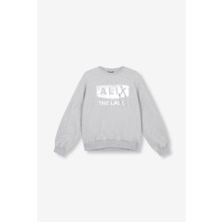 Alix The Label Oil logo sweater melee
