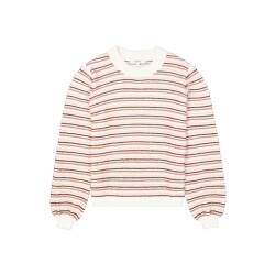 Garcia Jeans Trui streep ecru dessin