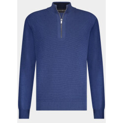 Bos Bright Blue Scotland blue half zip harvey half zip spe25305ha28sb/268 jeans blue
