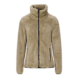Nordberg evy fleece fleece sweater met rits dames -