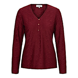 &Co Woman &co women top lonneke jaquard wine red