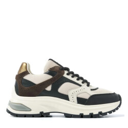 VIA VAI Liz curtis vitello combi nero lage sneakers dames