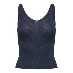 Jacqueline de Yong Jdybodilla lurex sl top knt navy