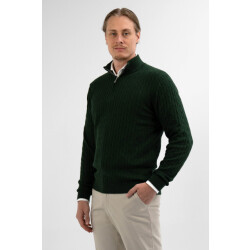 Vercate Half zip cashmere blend -