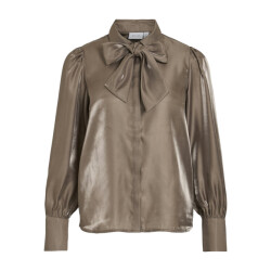 Vila viklarina new l/s bow shirt/r/1 14102516 falcon
