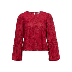 Object objlucie l/s re o-neck top noos 23047624 karanda red