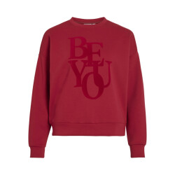 Vila vireflect be you o-neck l/s top 14110271 jester red
