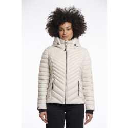 Rino & Pelle padded jacket with detachable hood erin.7002512 birch