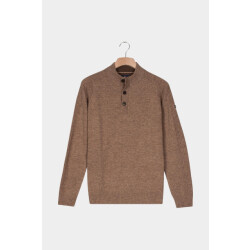 Baileys Half zip pullover 1/2 zip/buttons 10gg 520095/865