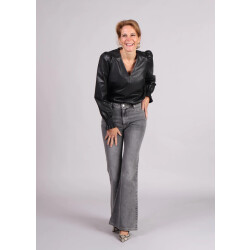 Homage to Denim Homage angelina wide flared jeans