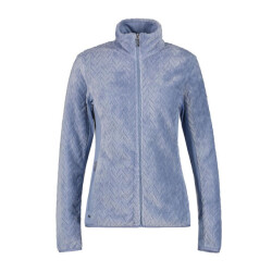 Luhta ikaala fleece sweater met rits dames -