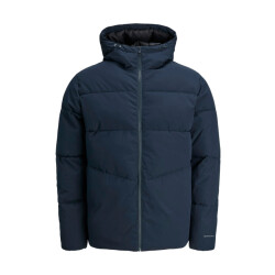 Jack & Jones Heren winterjas jjglobal puffer jacket sky captain donker