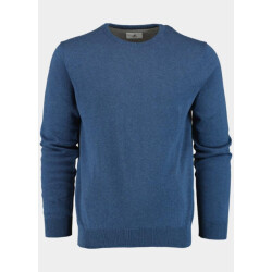 Bos Bright Blue Pullover ronde hals 100% katoen 528200cct-13/675