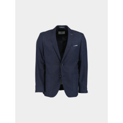 Bos Bright Blue Colbert leek jacket drop 7 253037le20bo/290 navy