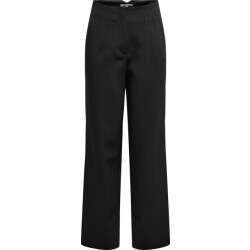 Only Onlraven life hw str slit pant tlr black
