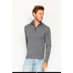 William de Faye Zipped sweater loup