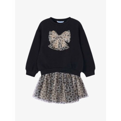 Mayoral Meisjes set rok tulle zwart
