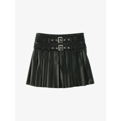 Guess Meisjes rok pu midi zwart
