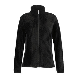 Luhta ikaala fleece sweater met rits dames -